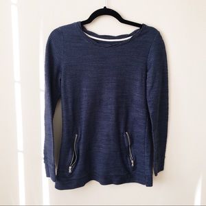 Lou & Grey • Pocket Zipper Pullover